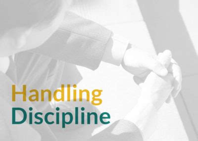 Handling Discipline Doc