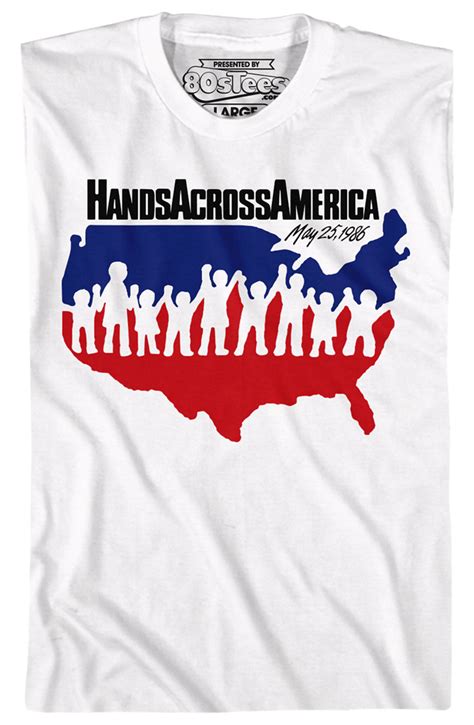 Hands Across America Shirt: A Symbol of Unity and Hope