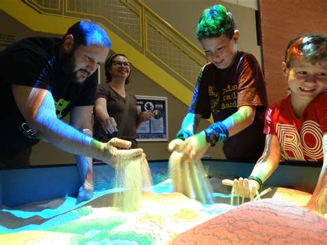 Hands-on exhibits: