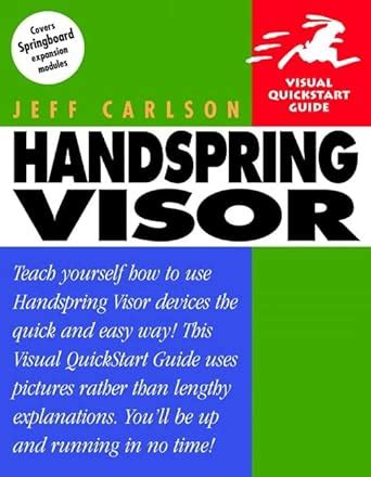 Handspring Visor Visual Quickstart Guide Epub