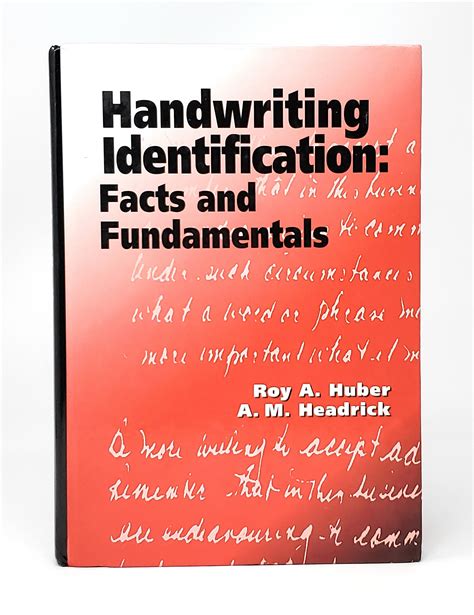 Handwriting Identification: Facts and Fundamentals Ebook Reader