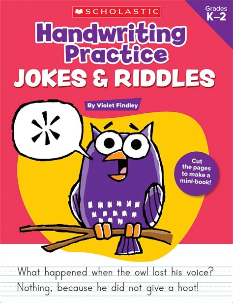 Handwriting Practice Riddles Violet Findley PDF