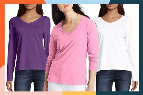 Hanes Long Sleeve T-Shirts: The Perfect Layering Piece for Any Occasion