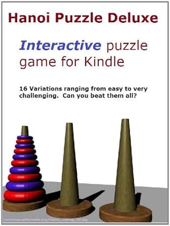 Hanoi Puzzle Deluxe for Kindle 16 Interactive Puzzles Variations PDF