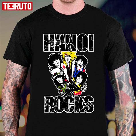 Hanoi Rocks T-Shirt: A Timeless Icon of Glam Rock