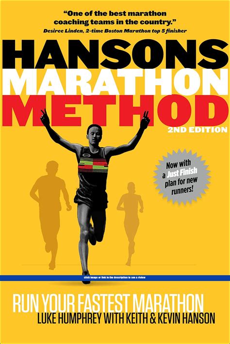 Hansons Marathon Method Run Your Fastest Marathon the Hansons Way Reader