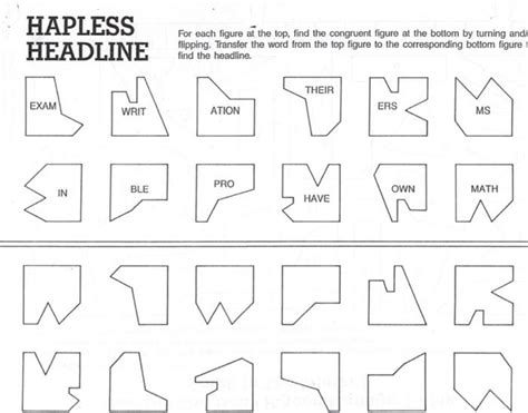 Hapless Headline Geometry Answers Epub