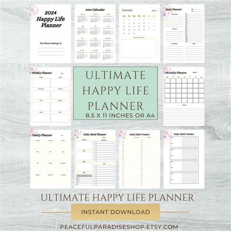 Happy Big Planner: The Ultimate Tool for a Joyous and Organized Life