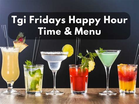 Happy Hour Heaven: Unwind and Indulge at TGI Fridays