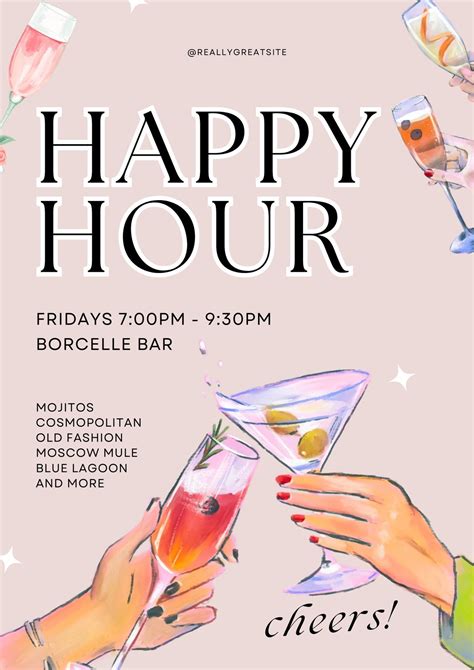 Happy Hour Template