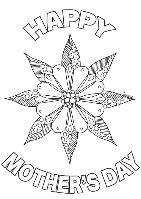 Happy Mother s day Coloring Book for Adults Flower and Floral with Quote to color PDF