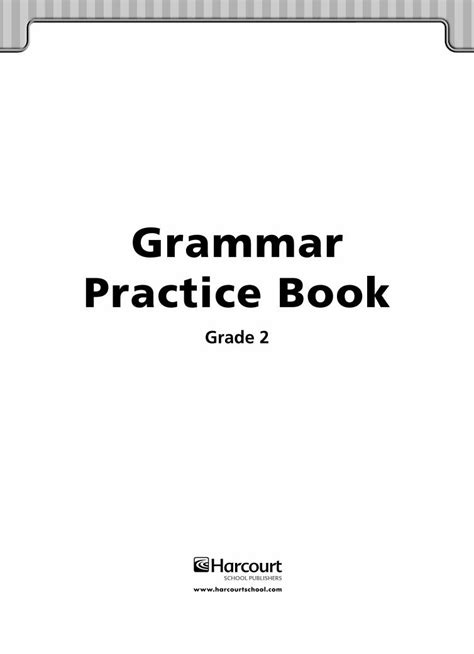 Harcourt Grade 2 Practice Workbook Key Answers Doc