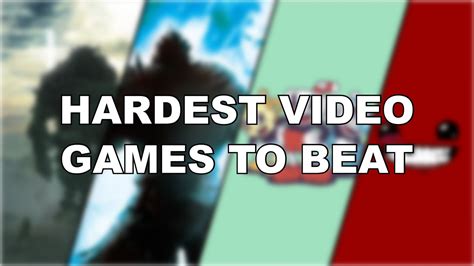 Hardest Video Games That Will Test Your Limits