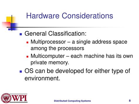 Hardware Considerations