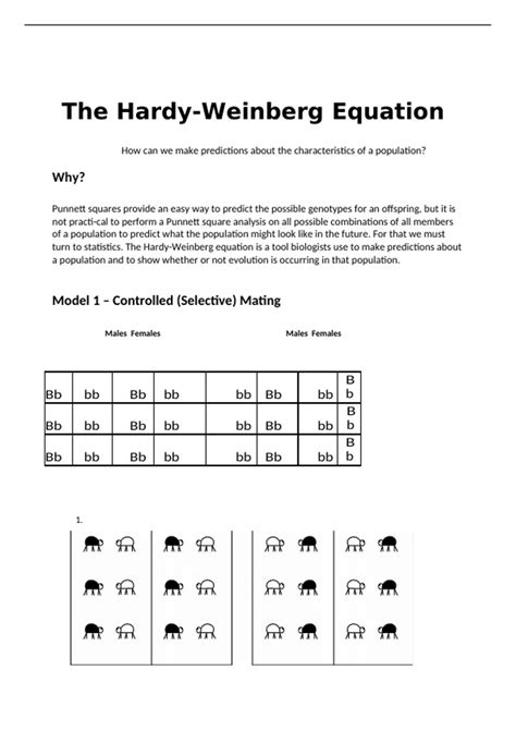 Hardy weinberg equation pogil activities answers Ebook Kindle Editon