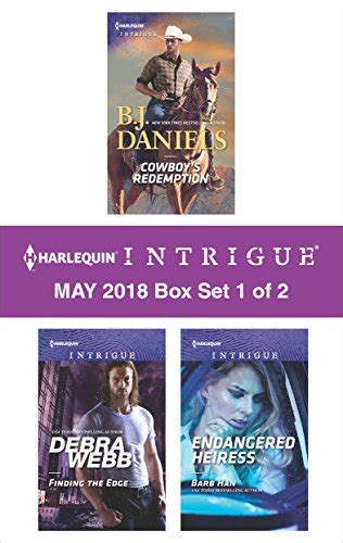 Harlequin Intrigue May 2018 Box Set 1 of 2 Cowboy s RedemptionFinding the EdgeEndangered Heiress Epub