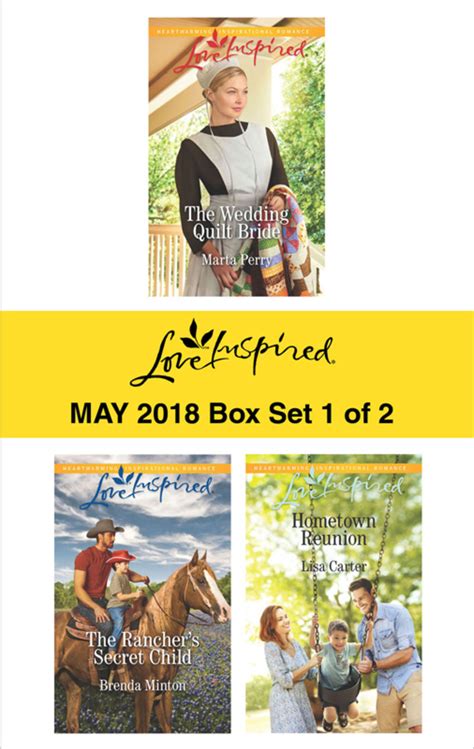 Harlequin Love Inspired May 2018 Box Set 1 of 2 The Wedding Quilt BrideThe Rancher s Secret ChildHometown Reunion Kindle Editon