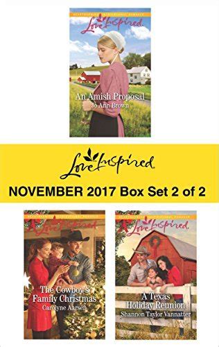 Harlequin Love Inspired November 2017 Box Set 2 of 2 An Amish ProposalThe Cowboy s Family ChristmasA Texas Holiday Reunion Kindle Editon