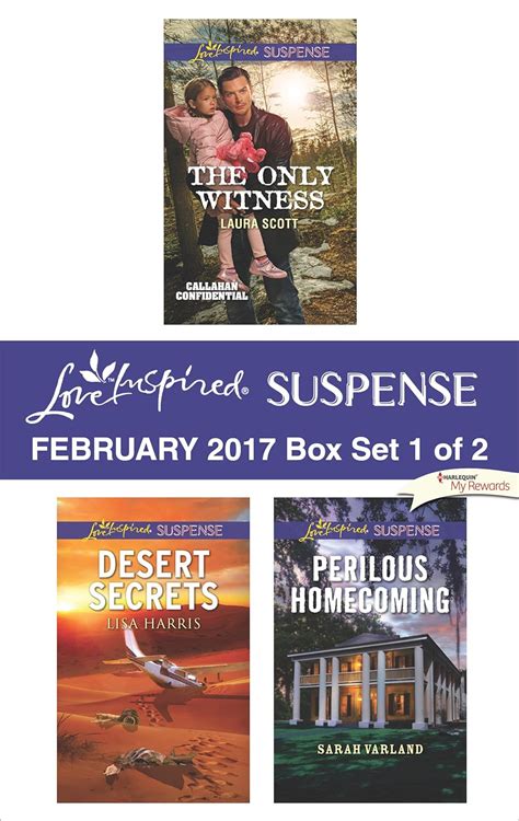 Harlequin Love Inspired Suspense February 2017 Box Set 1 of 2 The Only WitnessDesert SecretsPerilous Homecoming PDF