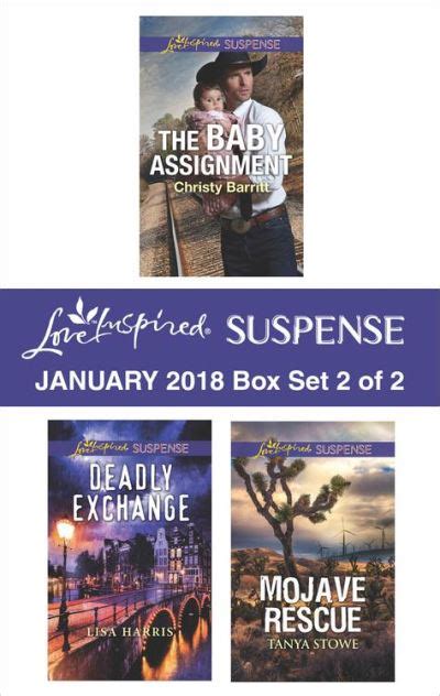 Harlequin Love Inspired Suspense January 2018 Box Set 1 of 2 Shattered LullabyDuty to DefendMission Memory Recall Doc