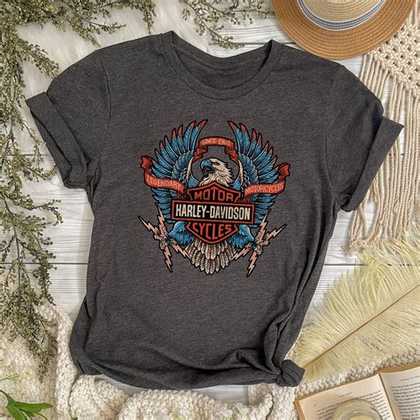 Harley Davidson Eagle T-Shirt: A Timeless Symbol of Freedom and Adventure