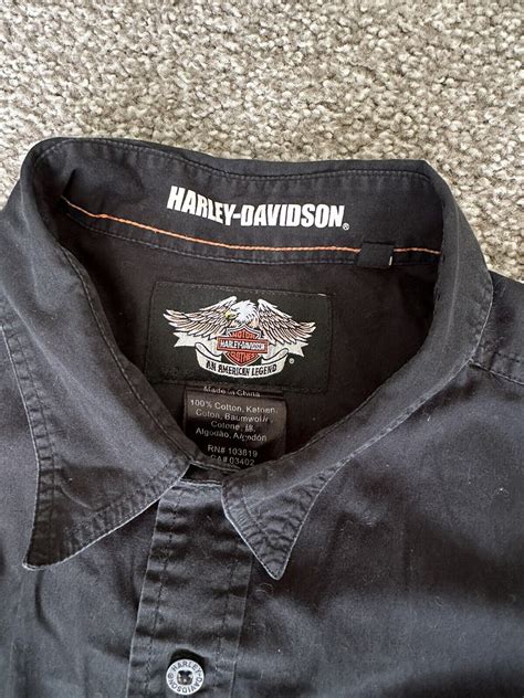 Harley Davidson Long Sleeve Button Down Shirts: Unparalleled Style and Durability