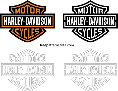 Harley Davidson Stencil Template