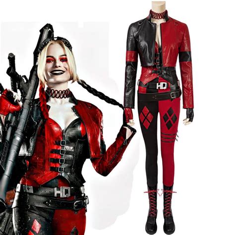 Harley Quinn Black and Red Costume