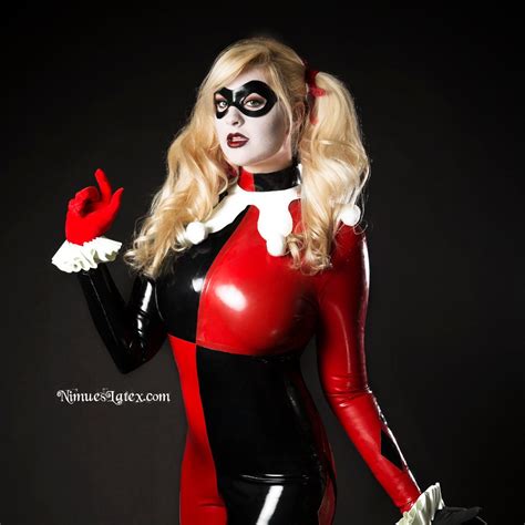 Harley Quinn Latex Outfit