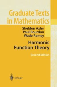 Harmonic Function Theory 2nd Edition Reader