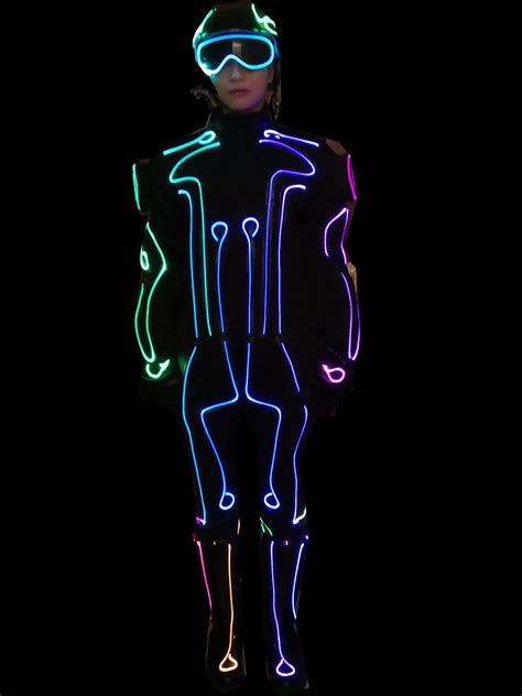 Harness the Neon Radiance: A Guide to Crafting an Electrifying TRON Costume