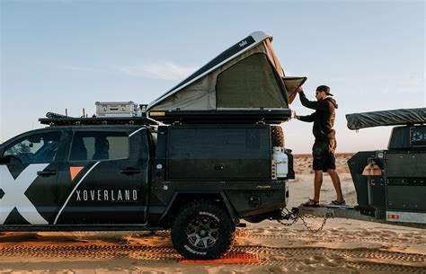 Harness the Ultimate Adventure Companion: Roof Top Tent on Cargo Trailer