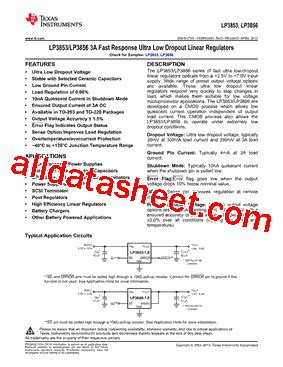 Harnessing the Capabilities of the LP3853ES-3.3/NOPB Regulator for Efficient System Design