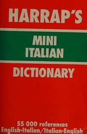 Harrap's Mini Italian Dictionary PDF