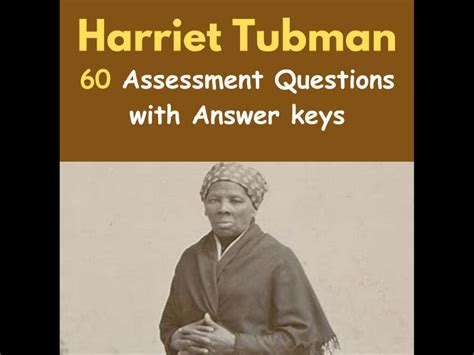 Harriet Tubman Questions And Answers Doc