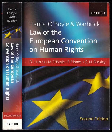 Harris O Boyle and Warbrick Law of the European Convention on Human Rights Epub