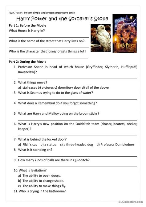 Harry Potter And The Sorcerer39s Stone Short Answer Questions PDF