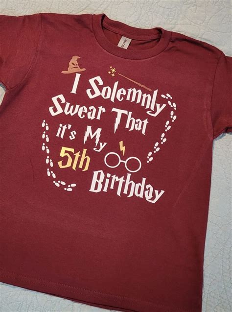 Harry Potter Birthday Shirt: A Magical Way to Celebrate