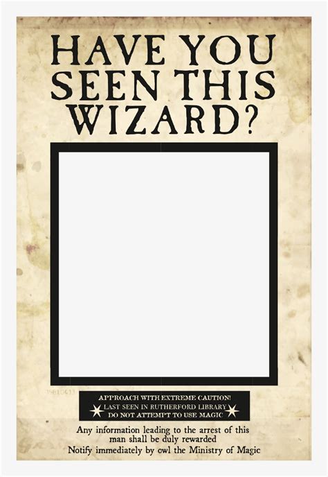 Harry Potter Printable Wanted Posters