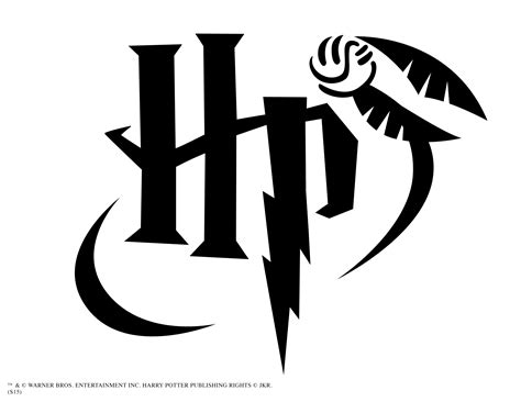 Harry Potter Pumpkin Templates