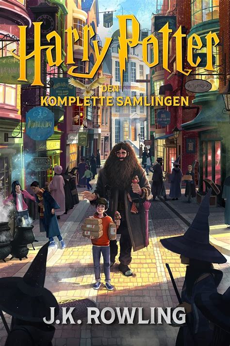 Harry Potter den komplette samlingen 1-7 Norwegian Edition