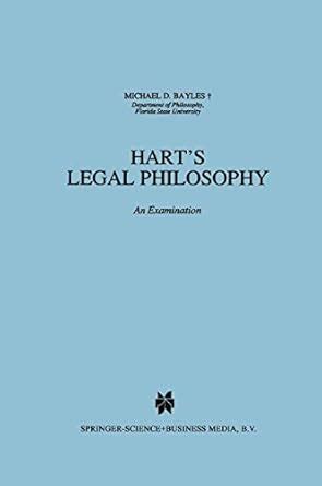 Hart's Legal Philosophy An Examination PDF