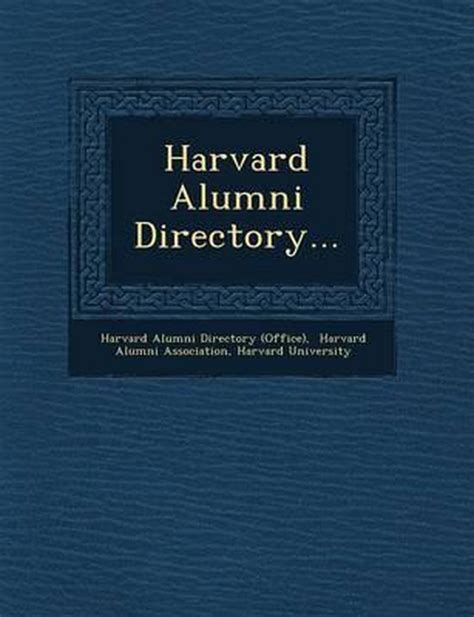 Harvard Alumni Directory... Epub