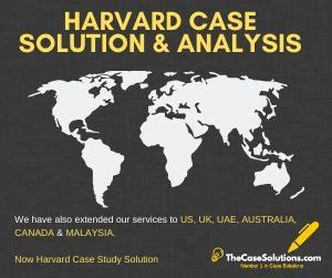 Harvard Case Solution PDF