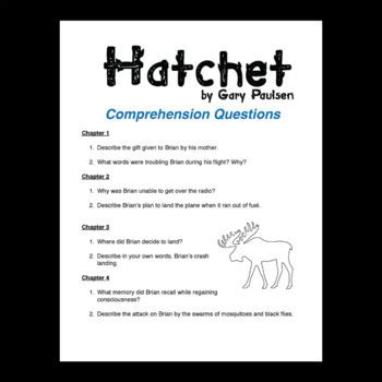 Hatchet Comprehension Questions Answers PDF