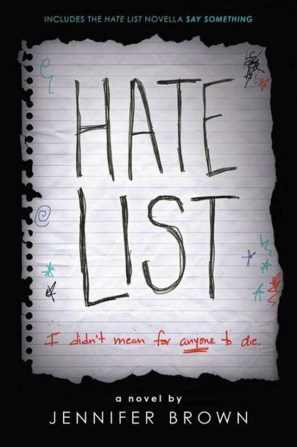 Hate List PDF