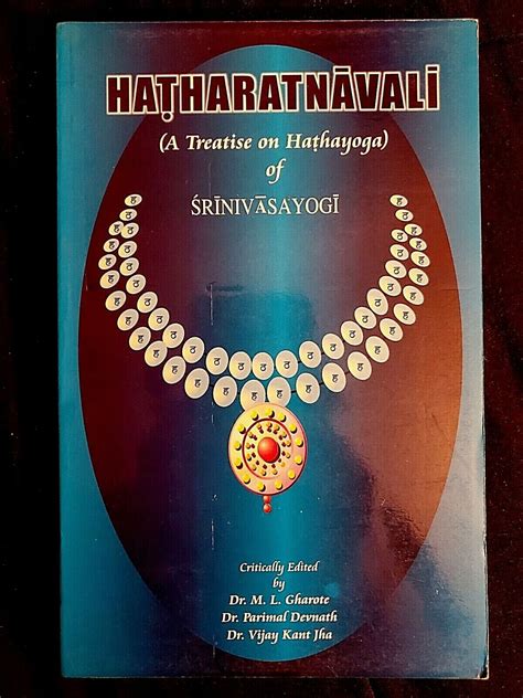 Hatharatnavali A Treatise on Hathayoga of Srinivasayogi 2nd Edition Epub