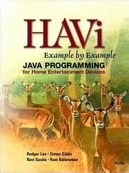 Havi Example By Example Ava Programming For Home Entertainment Devices PDF