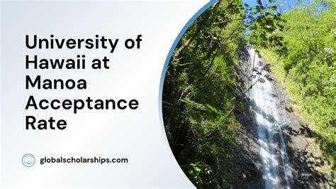 Hawaii University Manoa Acceptance Rate: A Comprehensive Overview