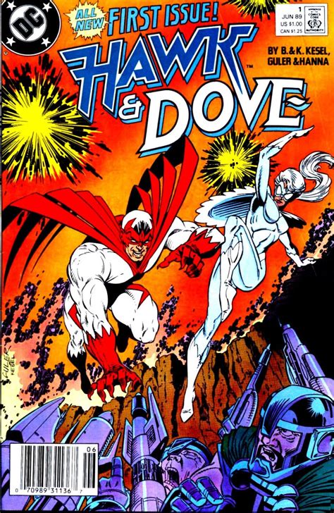 Hawk and Dove 1989-1991 Issues 30 Book Series Doc